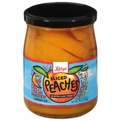 Libby's Sliced Peaches in Extra Light Syrup 19 oz