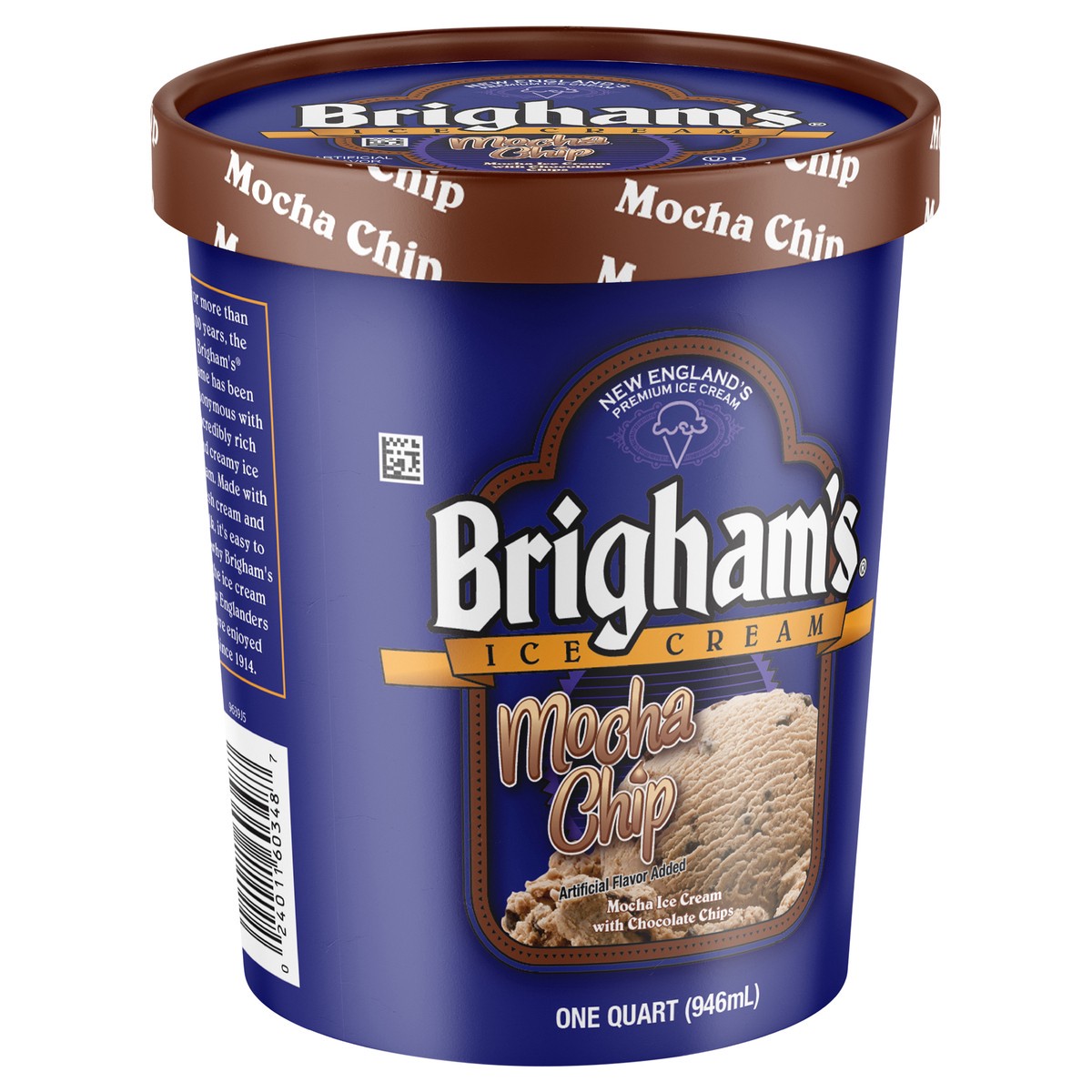 slide 3 of 11, Brigham's Ice Cream Mocha Chip, 1 qt