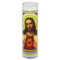 Reed Candle Sacred Heart of Jesus Candle