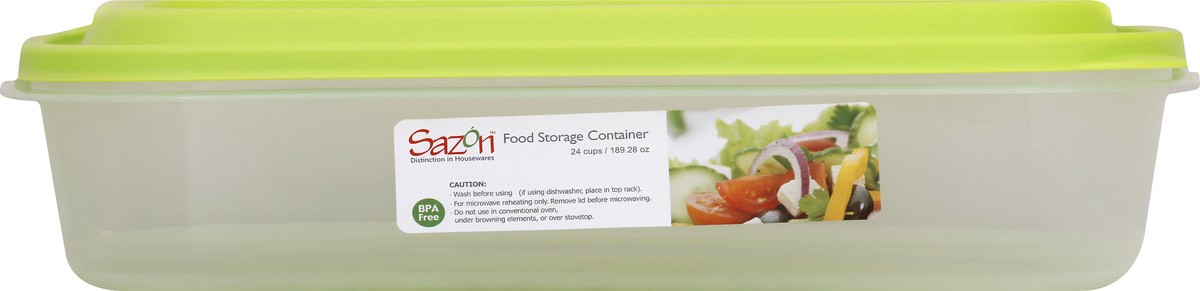 slide 7 of 11, Sazón Rectangle Food Storage, 1 ct