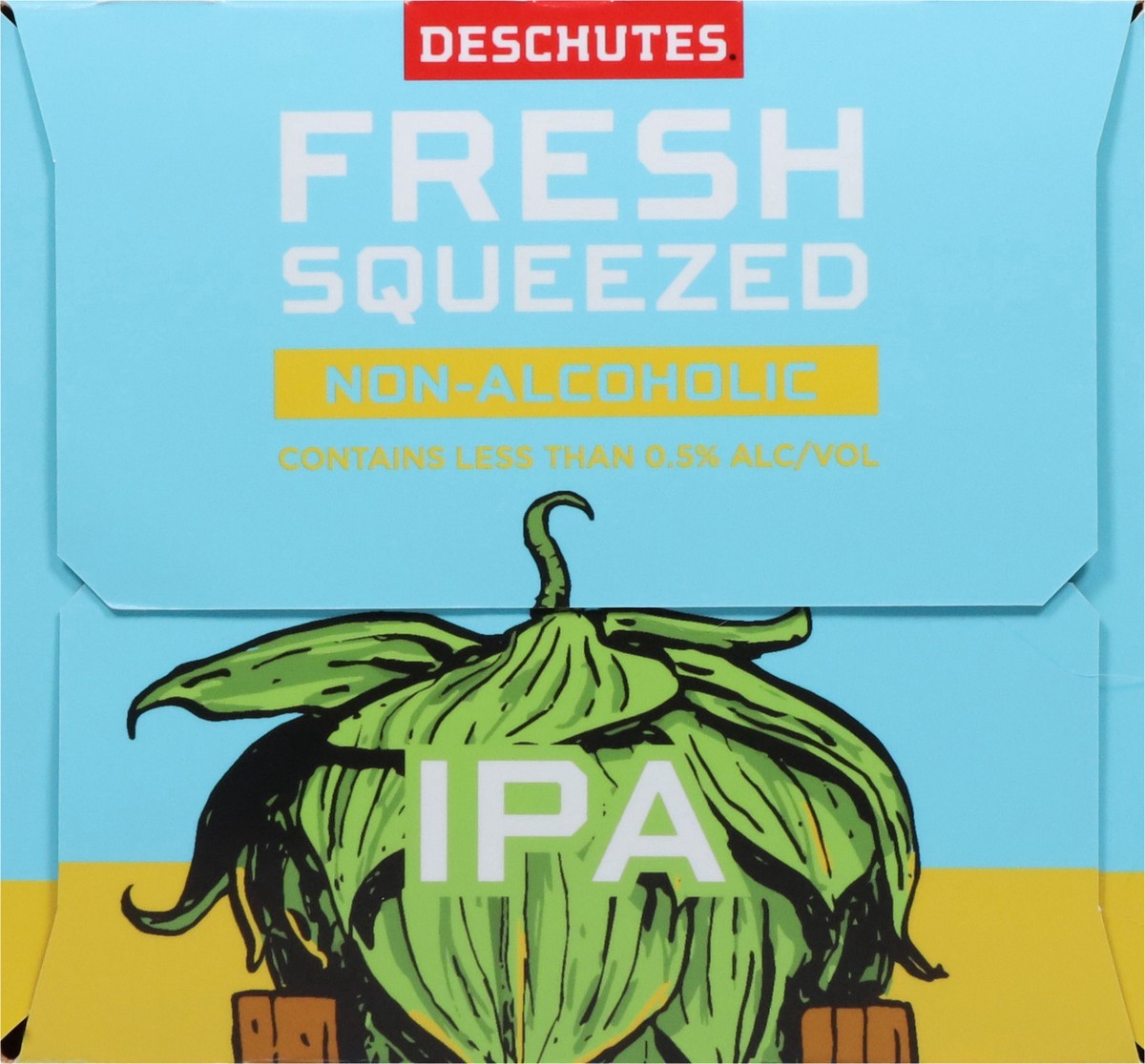 slide 10 of 11, Deschutes Brewery Fresh Squeezed, Non-Alcoholic IPA, Craft Beer, 0.5%ABV, 6 ct