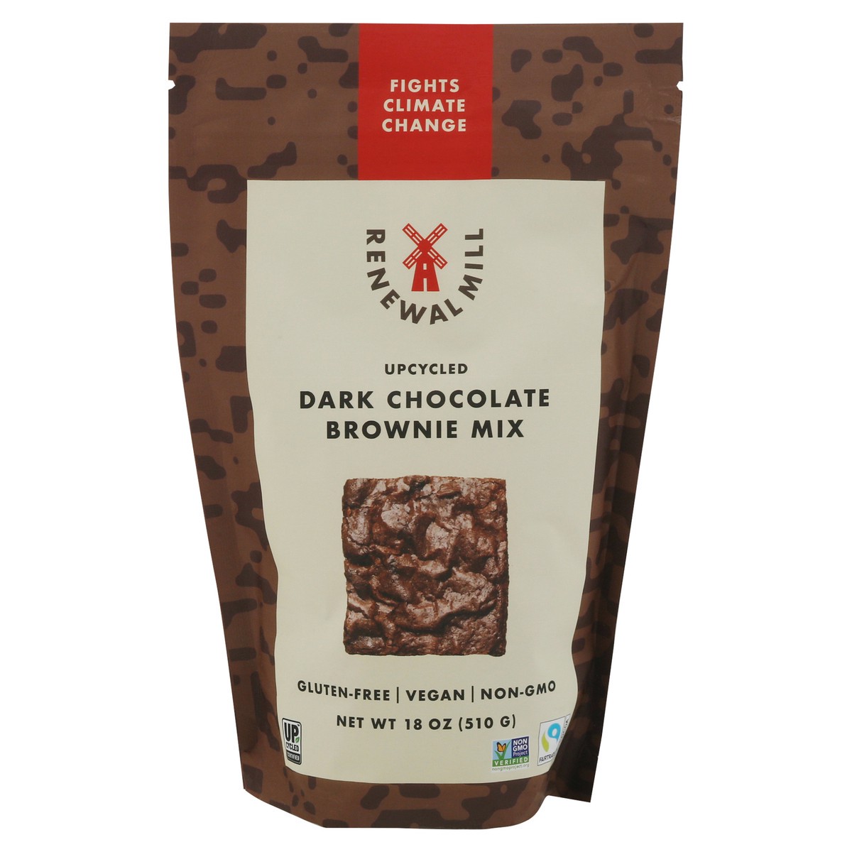 slide 1 of 13, Renewal Mill Upcycled Dark Chocolate Brownie Mix 18 oz,