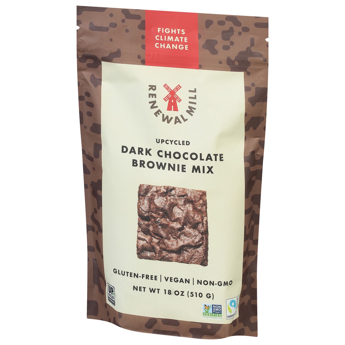 slide 11 of 13, Renewal Mill Upcycled Dark Chocolate Brownie Mix 18 oz,