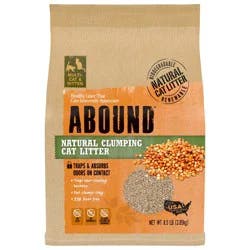 Abound Natural Clumping Cat Litter