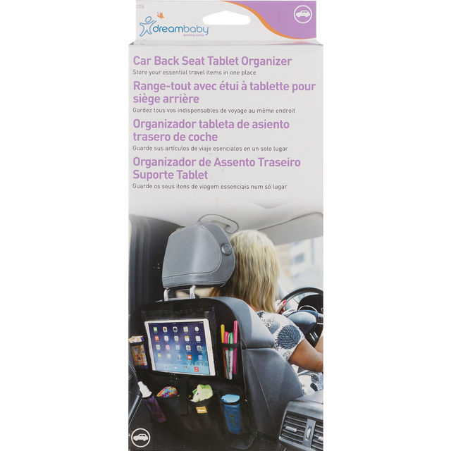 slide 1 of 1, DREAMBABY Db Car Back Seat Tablet Orgnz Blk, 1 ct