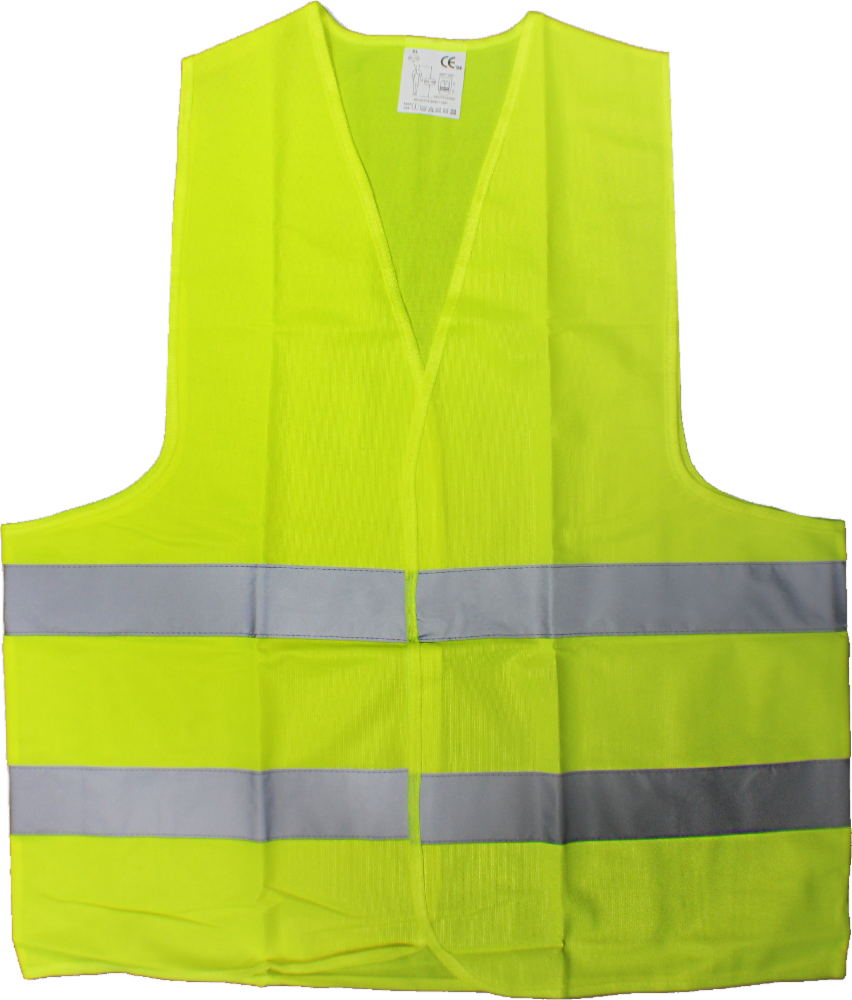 slide 1 of 1, Allied Adult Safety Vest - Yellow, 1 ct