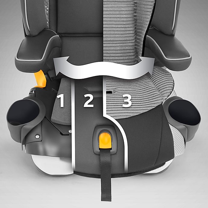 slide 12 of 12, Chicco MyFit Zip Air Harness+Booster Car Seat - Atmos, 1 ct