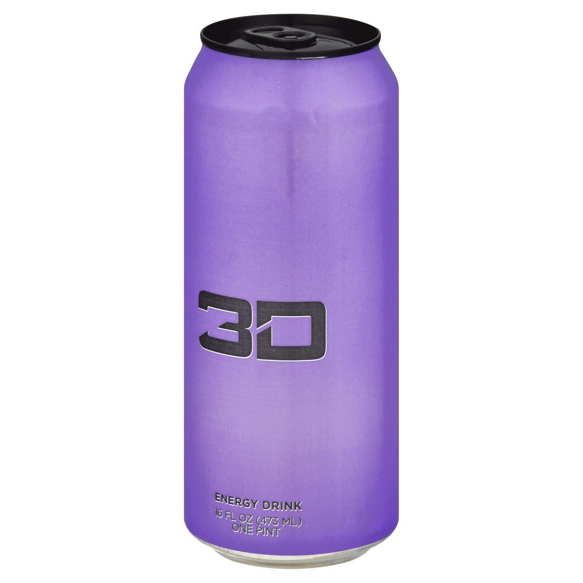 slide 3 of 9, 3D Grape Energy Drink 16 oz, 16 oz