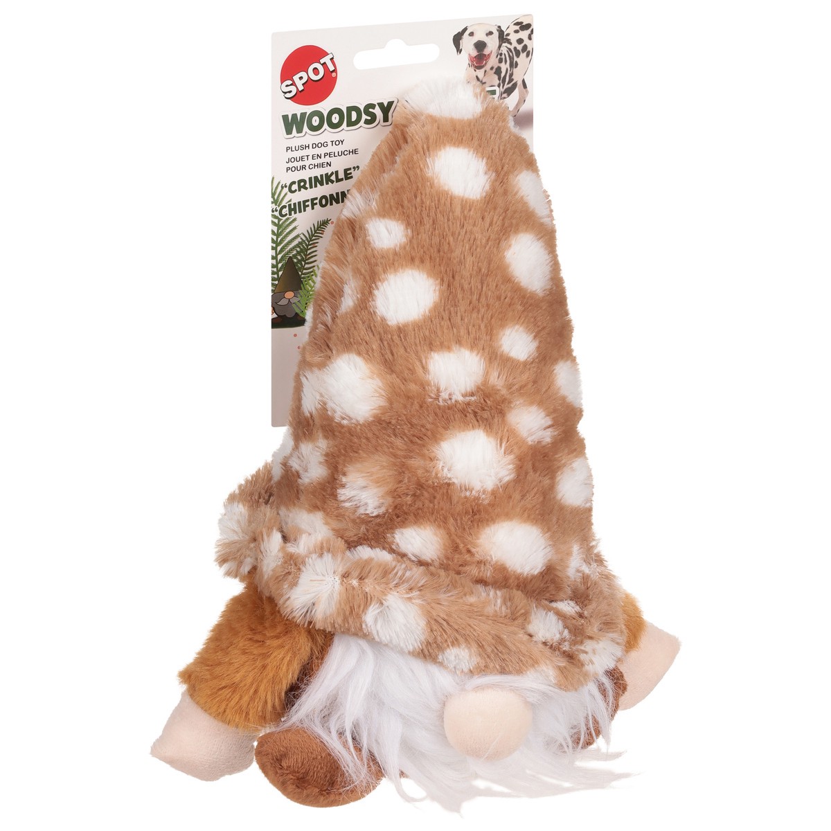 slide 9 of 12, SPOT Woodsy Gnome Plush Dog Toy 12 Inch 1 ea, 1 ct