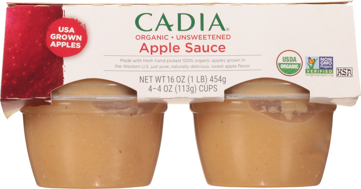 slide 5 of 14, Cadia Applesauce Cup, 1 ct