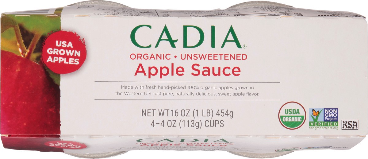 slide 7 of 14, Cadia Applesauce Cup, 1 ct