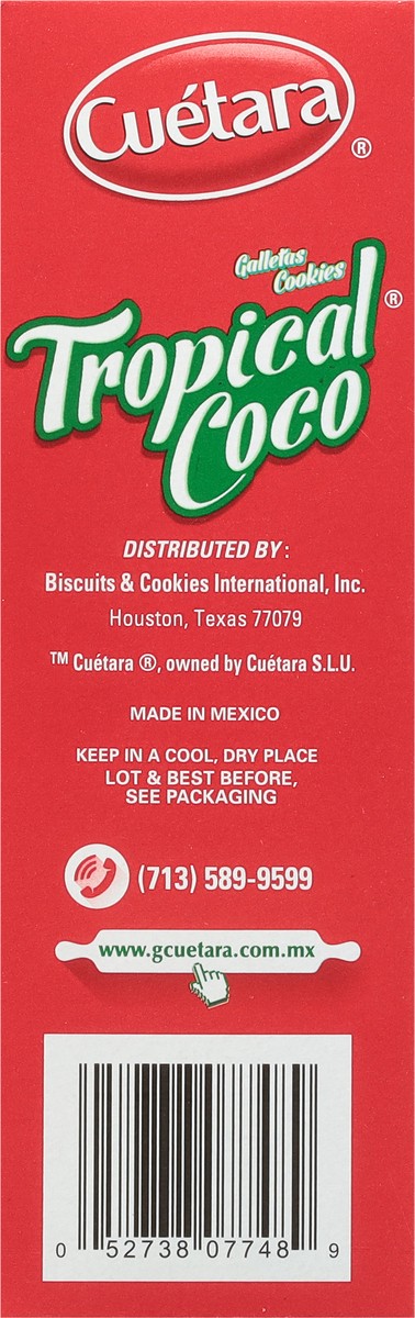 slide 9 of 9, Cuétara Tropical Coco Cookies 3 - 5.34 oz Packages, 5.34 oz