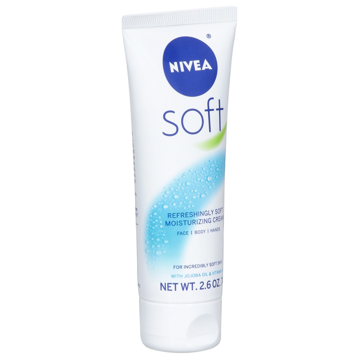 slide 3 of 9, Nivea Refreshingly Soft Moisturizing Cream 2.6 oz, 2.6 oz