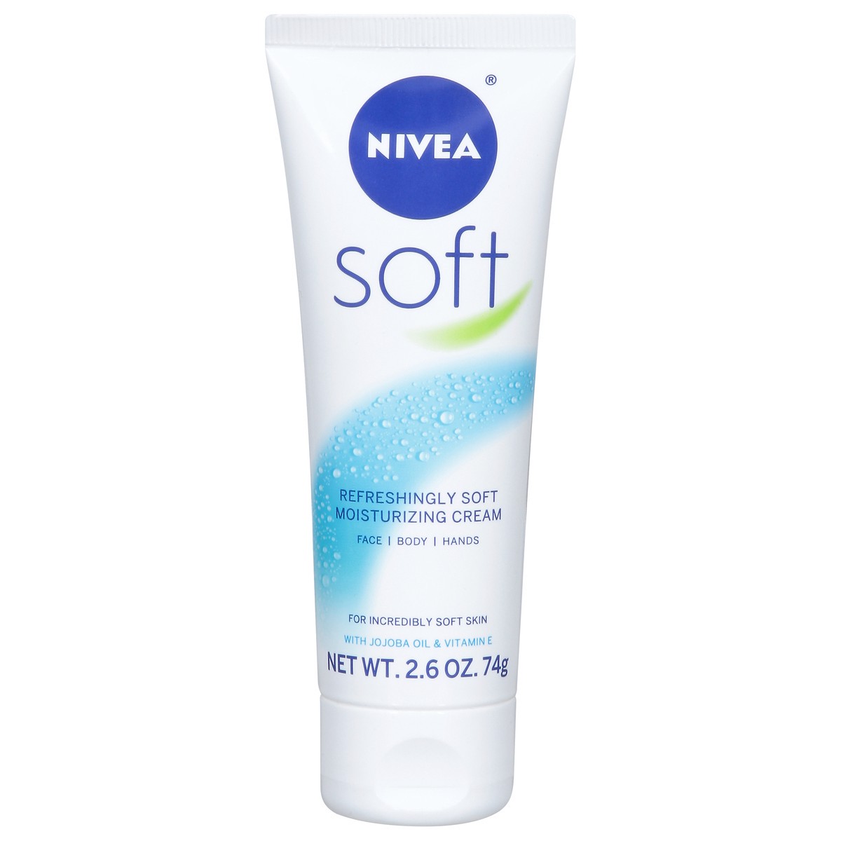 slide 1 of 9, Nivea Refreshingly Soft Moisturizing Cream 2.6 oz, 2.6 oz