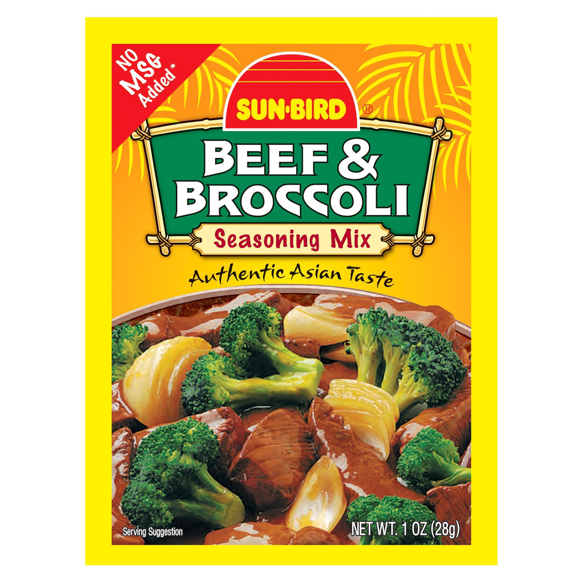 slide 1 of 3, SunBird Sun Bird Beef and Broccoli Seasoning Mix, 1 oz