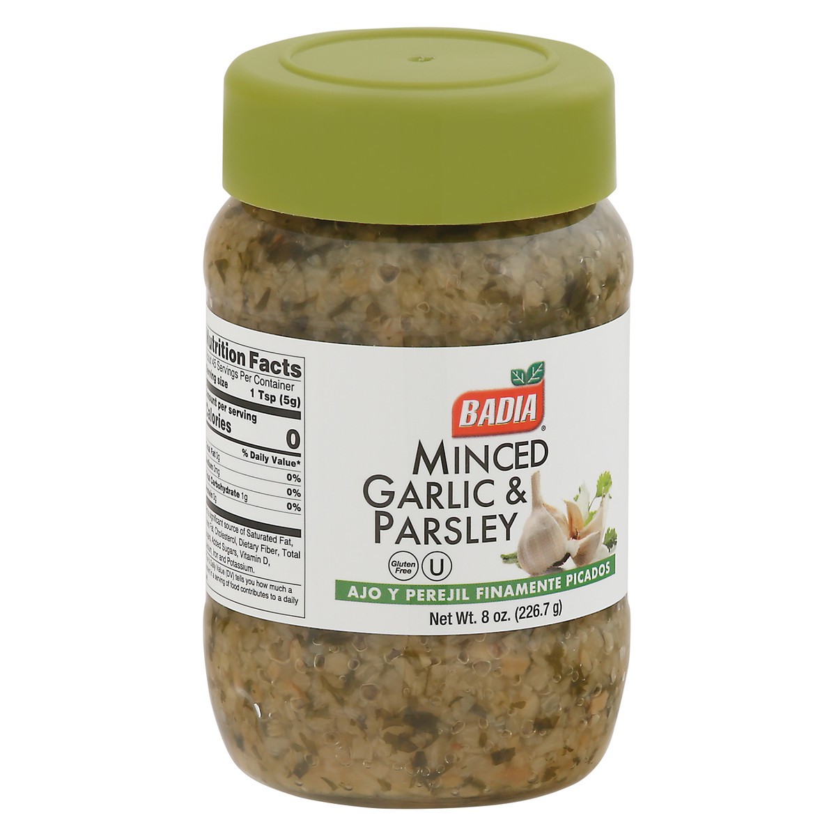 slide 2 of 9, Badia Minced Garlic And Parsley, 8 oz