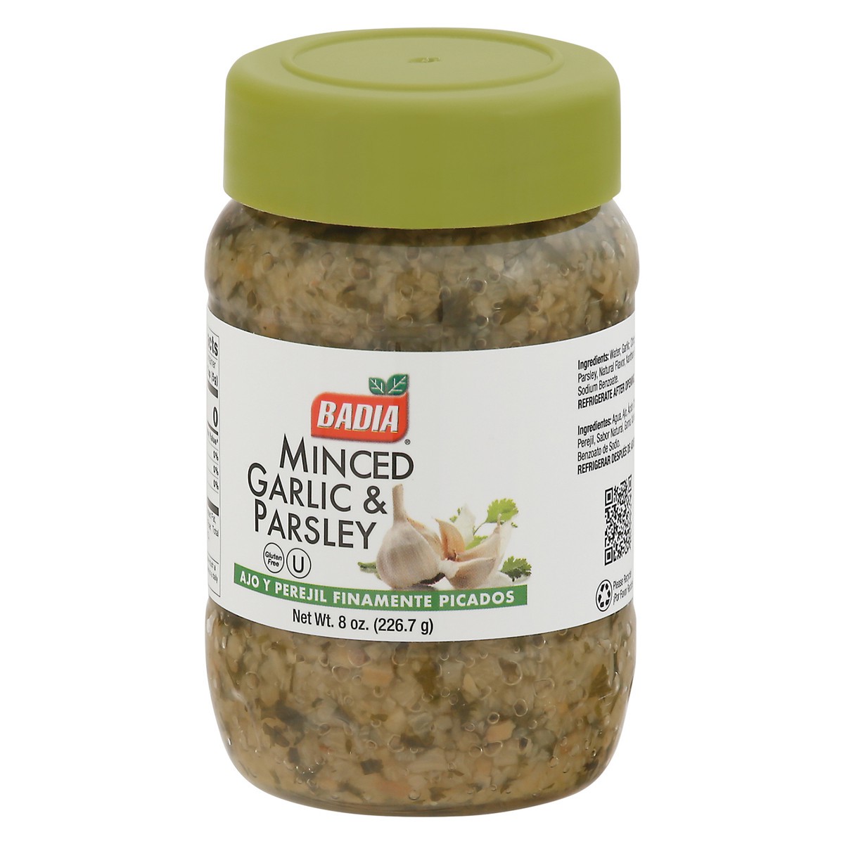 slide 3 of 9, Badia Minced Garlic And Parsley, 8 oz