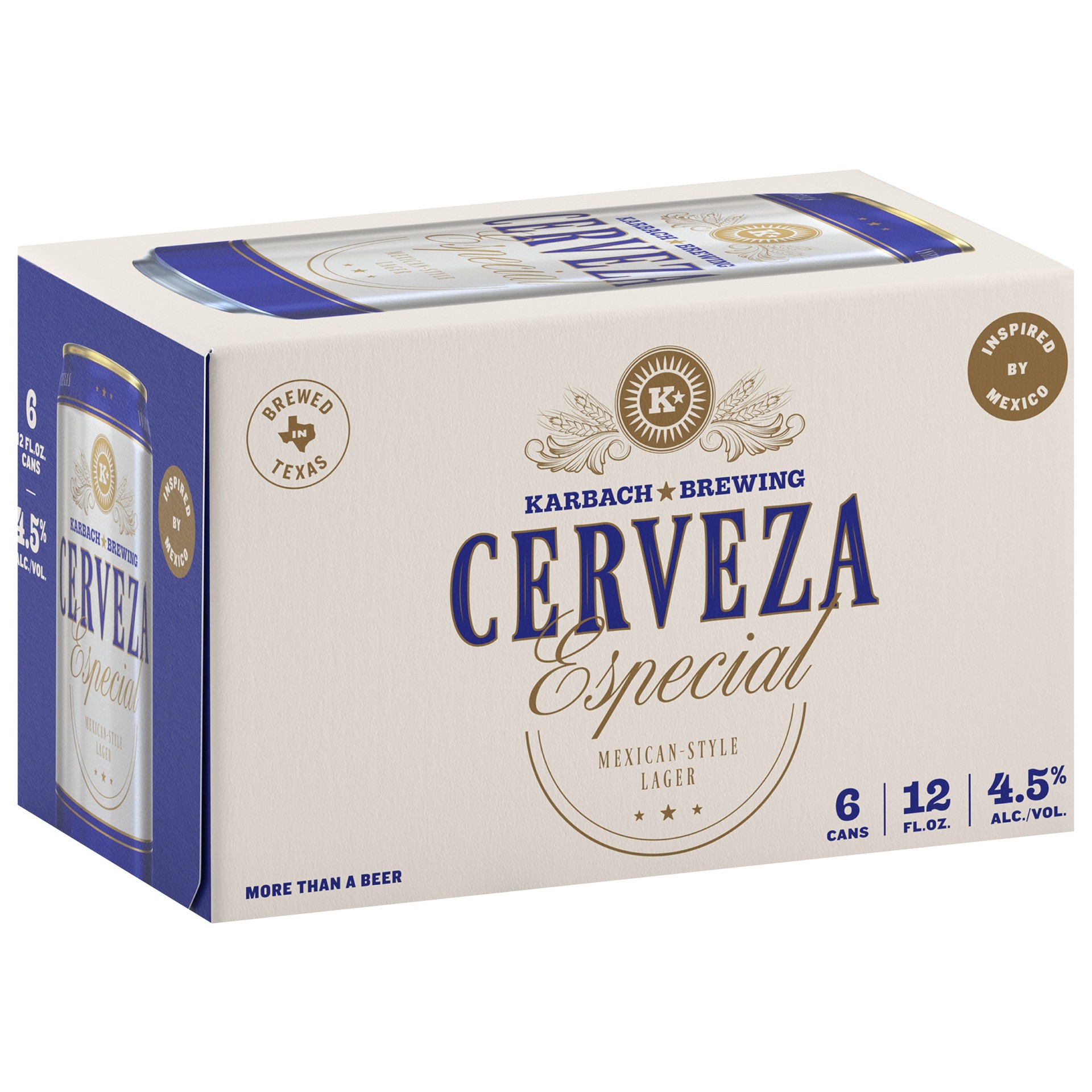 slide 1 of 7, Karbach Cerveza 6Pk 12Oz Cans, 6 ct; 12 oz