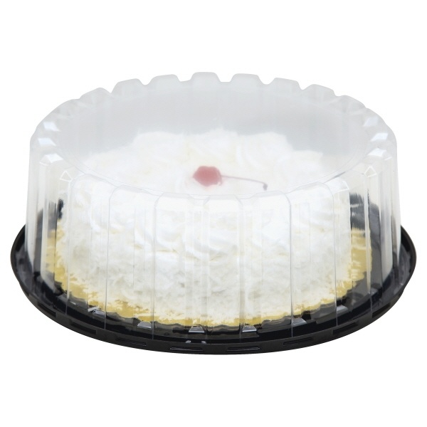 slide 1 of 1, Smart & Final White Cake With Coconut Icing, 20 oz