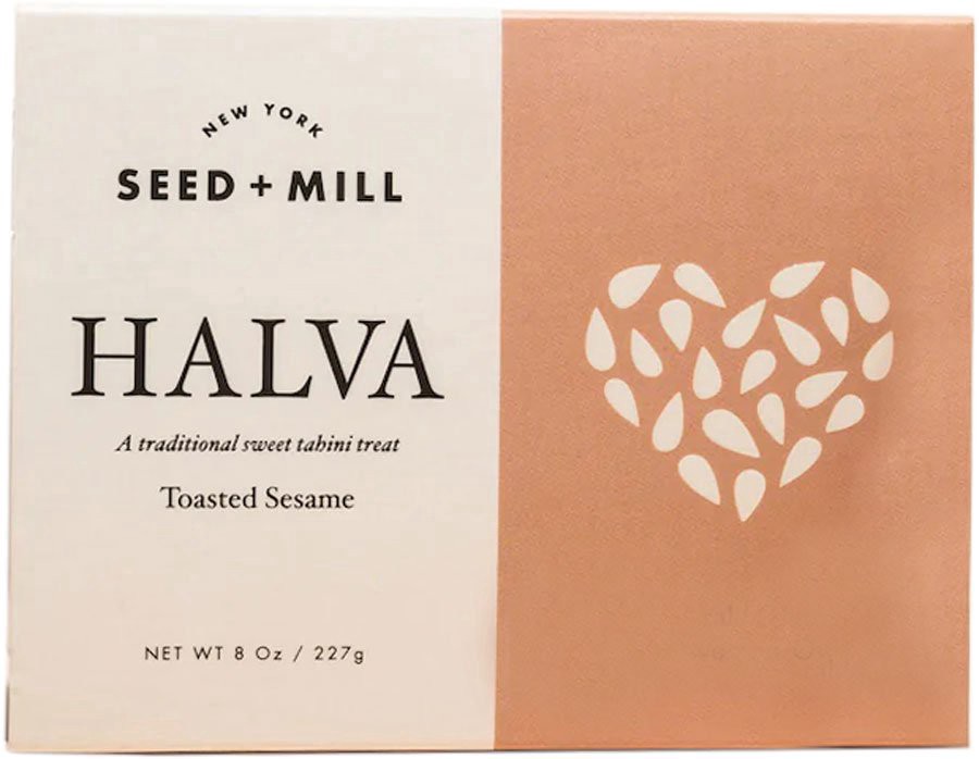 slide 1 of 1, Seed + Mill Toasted Sesame Halva, 8 oz