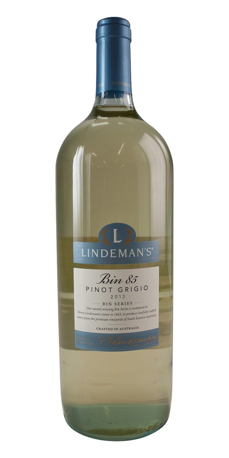 slide 1 of 1, Lindeman's Pinot Grigio, Bin 85, 2016, 1.5 liter