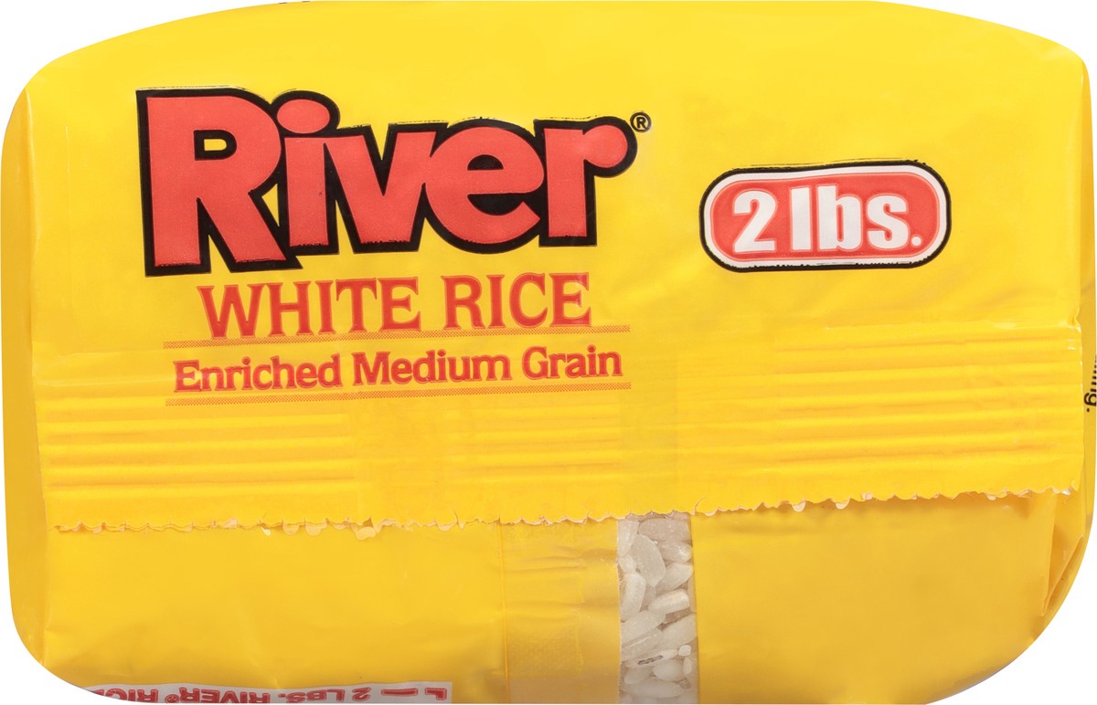 slide 5 of 13, River White Enriched Medium Grain Rice 32 oz, 32 oz