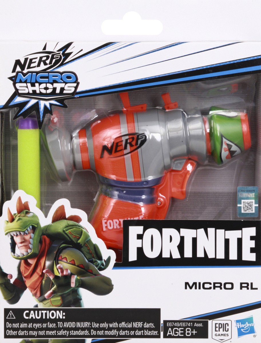 slide 7 of 11, Nerf Fortnite Micro Shots Dart Blaster 1 ea, 1 ea