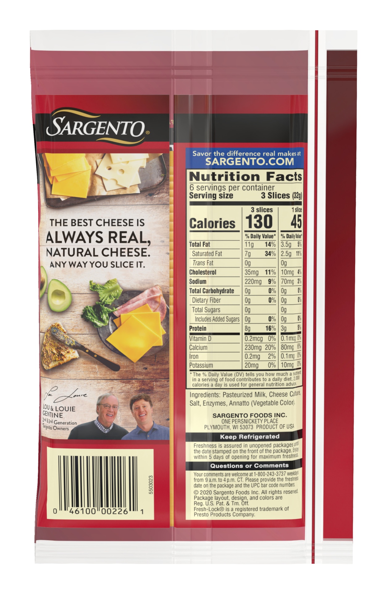 Sargento Ultra Thin Sharp Cheddar Cheese Slices 18 Ct Shipt