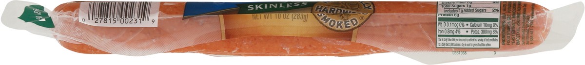 slide 6 of 9, Eckrich Beef Skinless Smoked Sausage, 10 oz, 10 oz