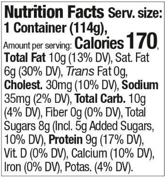 slide 2 of 3, Siggi's Siggis Raspberry Triple Cream Yogurt, 4 oz