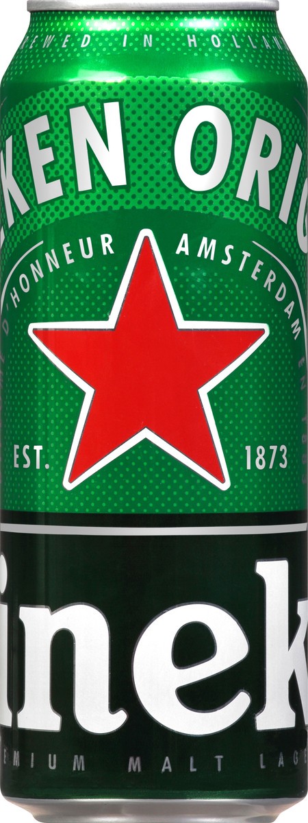 slide 3 of 7, Heineken Original Lager Beer, 3 Pack, 24 fl oz Cans, 24 oz