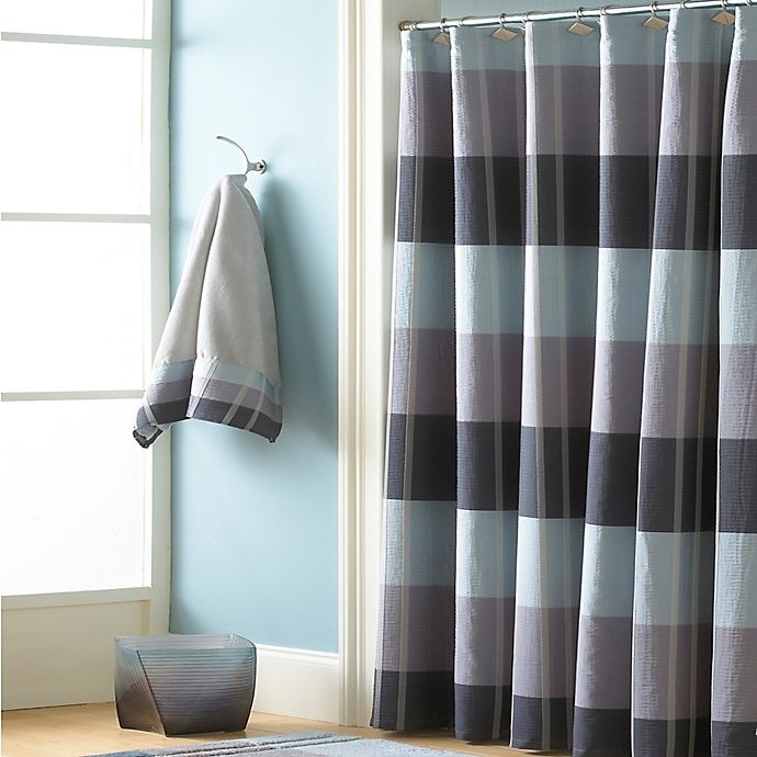 slide 1 of 1, Croscill Fairfax Shower Curtain - Slate, 72 in x 72 in