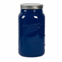 slide 1 of 1, Mason Craft And More Glass Jar - Blue, 4 liter