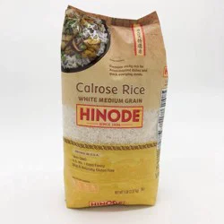 Hinode Rice White Calrose Medium Grain