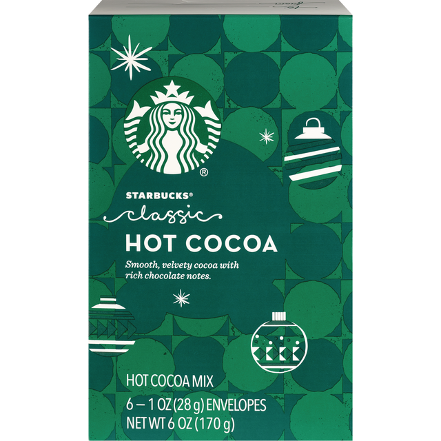 slide 1 of 1, STARBUCKS Classic Holiday Hot Cocoa Box 6Ct, 1 ct