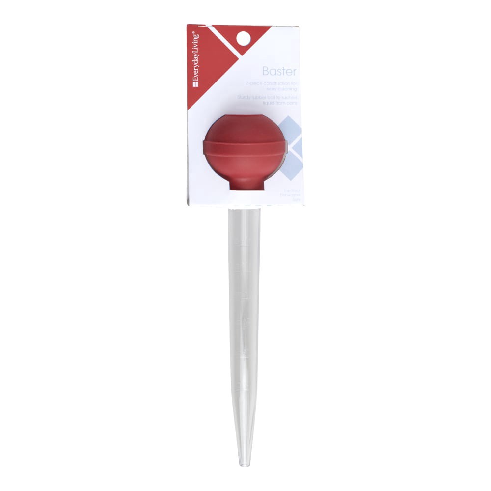slide 3 of 3, Everyday Living Bulb Baster - Red, 1 ct