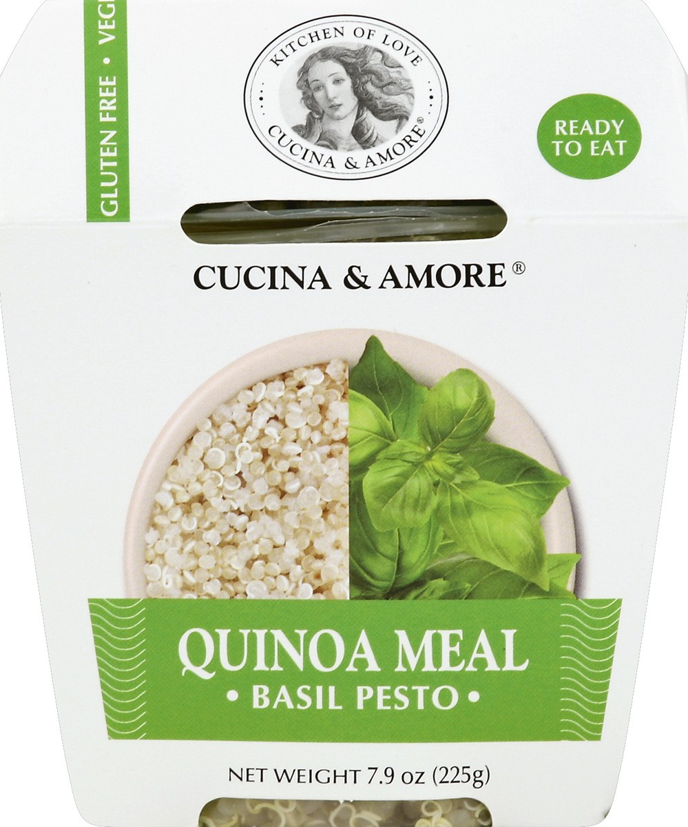 slide 4 of 4, Cucina & Amore Basil Pesto Quinoa, 7.9 oz