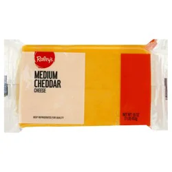 Raley's Medium Cheddar Cheese 16 oz