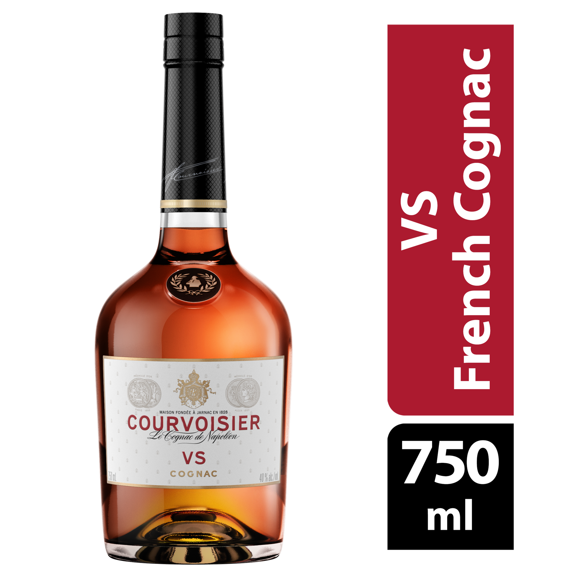 slide 1 of 2, Courvoisier VS Cognac 750 ml, 750 ml