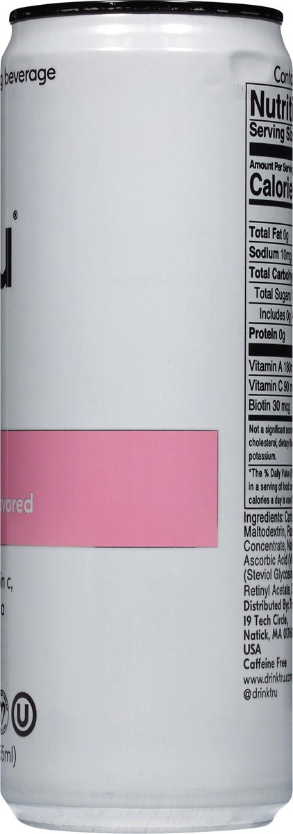 slide 6 of 14, Tru Enhanced Glow Raspberry Flavored Sparkling Beverage 12 fl oz, 12 fl oz