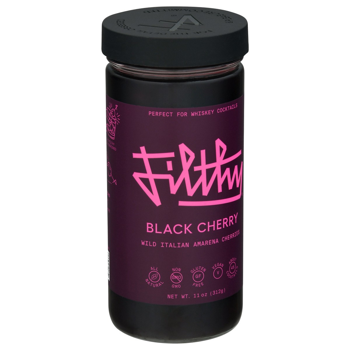 slide 2 of 9, Filthy Food Filthy Black Cherry - 8 oz, 8 oz