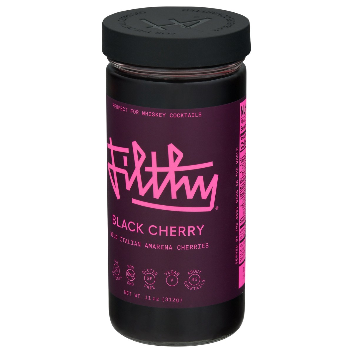 slide 8 of 9, Filthy Food Filthy Black Cherry - 8 oz, 8 oz