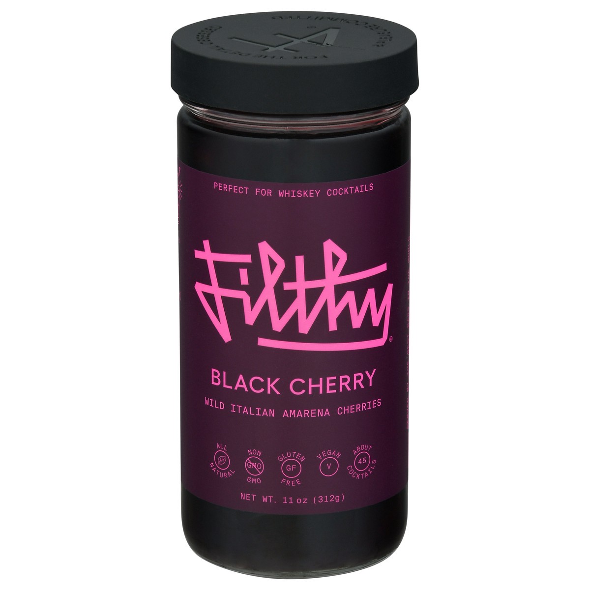 slide 1 of 9, Filthy Food Filthy Black Cherry - 8 oz, 8 oz