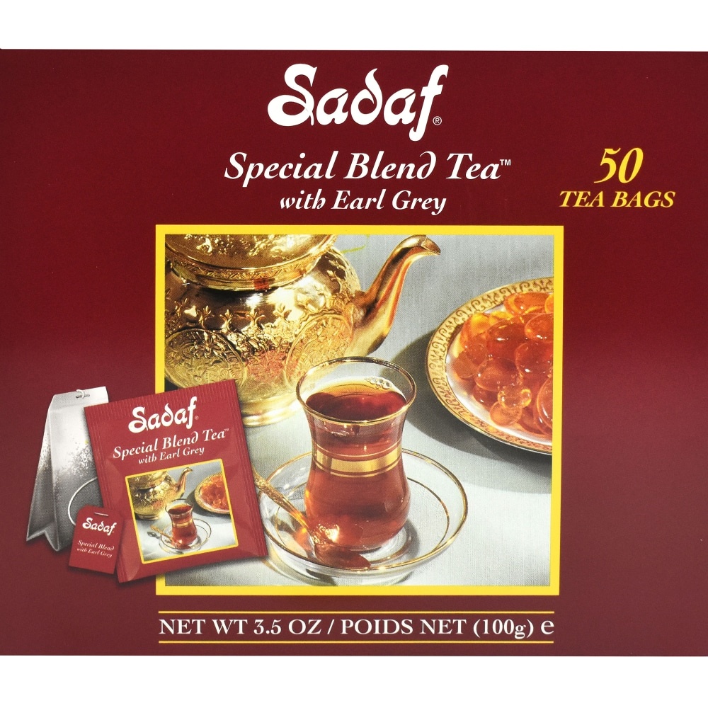 slide 1 of 1, Sadaf Special Blend Tea Bags with Earl Grey, 50 ct