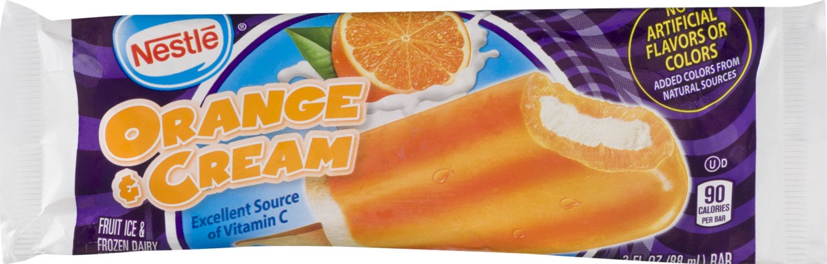 slide 6 of 8, Nestlé Orange & Cream Ice Cream Bar, 1 ct