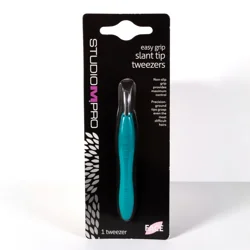 Studio M Easy Grip Slant Tip Tweezers