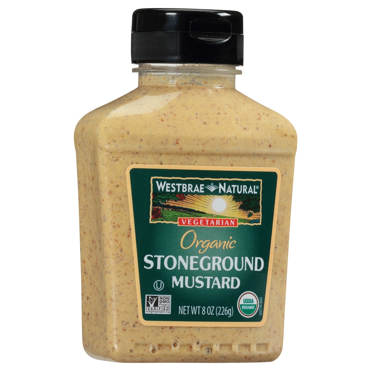 slide 2 of 11, Westbrae Natural Hain Westbrae Vegetarian Organic Stoneground Mustard, 8 oz