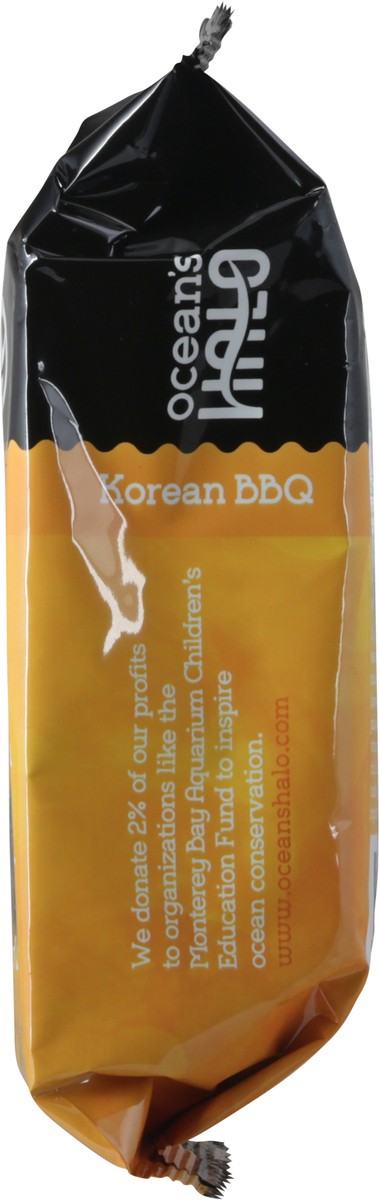 slide 4 of 13, Ocean's Halo Korean BBQ Seaweed Snack 14 oz, 0.14 oz