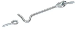 Hillman Gate Hook & Eye - Zinc