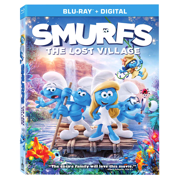 slide 1 of 1, Smurfs: The Lost Village (Blu-ray+ Digital), 1 ct